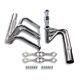 Pour Chevy Small Block Sbc V8 Chrome T Bucket Sprint Roadster Headers