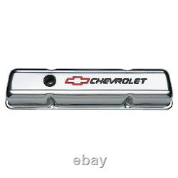 Proform 141-899 Valve Cover Chevrolet & Bowtie Emblem S/b Chro