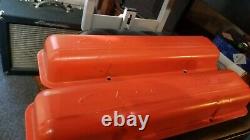 Revêtement Vintage De Valve Script Chevrolet D'oem 1960-67 Sbc V8 Bolt Droit D'origine