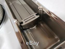Sb Chevy Court Chrome Valve Kit De Protection / W Air Cleaner 350 1959 86 283 Sbc