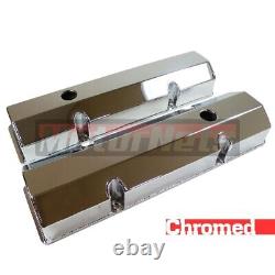 Sbc Chrome Fabrication De Couvercle De Valve En Aluminium Tall Breather Joint Petit Bloc Chevy