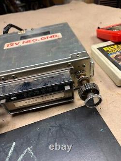 Utilisé Lecteur audiovox am fm 8 pistes vintage fonctionne avec cassettes Ford Chevrolet Dodge d'occasion