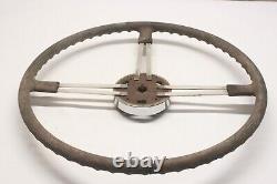 Vintage Original 1940-50's Buick Gm Accessory Banjo Spoke Volant Roue 18