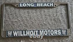 Willhoit Motors Porsche Long Beach Calif Concessionnaire Plaque D'immatriculation Cadre 356 911 912
